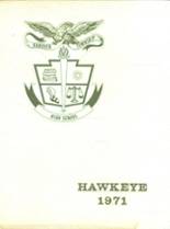 Hanover Area Junior-Senior High School 1971 yearbook cover photo