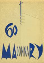 Madonna High School 1960 yearbook cover photo