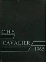 Chatham High School 1965 yearbook cover photo