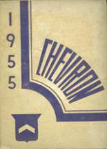 Albion High School 1955 yearbook cover photo