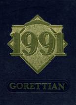 St. Maria Goretti High School 1991 yearbook cover photo