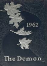 Christiansburg High School 1962 yearbook cover photo
