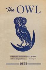 Reading Standard Evening High School 1955 yearbook cover photo