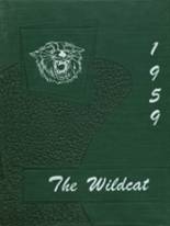 Mulvane High School 1959 yearbook cover photo