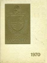 Mason City High School 1970 yearbook cover photo