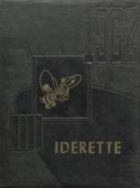 Ider High School 1962 yearbook cover photo