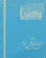 St. Michael's High School 1955 yearbook cover photo
