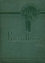 Cannon High School 1949 yearbook cover photo