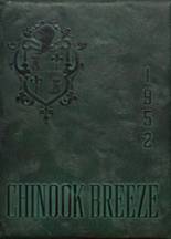 Chinook High School 1952 yearbook cover photo