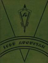 Augusta High School 1955 yearbook cover photo