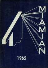 Miami High School 1965 yearbook cover photo