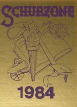 Schurz High School 1984 yearbook cover photo