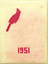 1951 Mansfield High School Yearbook from Mansfield, Illinois cover image