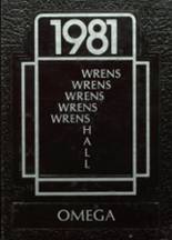 Wrenshall High School 1981 yearbook cover photo