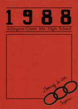Arlington-Green Isle High School 1988 yearbook cover photo