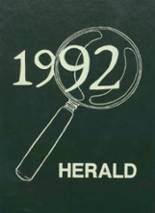 Windsor Locks High School 1992 yearbook cover photo