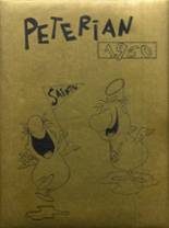 St. Peter High School 1960 yearbook cover photo