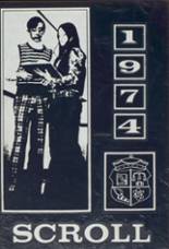 Brookville High School 1974 yearbook cover photo