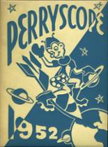 Perry Traditional Academy High School 1952 yearbook cover photo