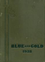 Columbian High School 1938 yearbook cover photo