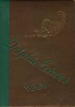 Dinuba High School 1953 yearbook cover photo