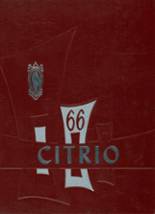 Citrus High School 1966 yearbook cover photo