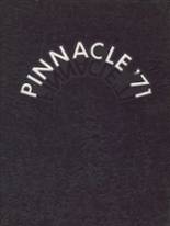 Pikesville High School 1971 yearbook cover photo