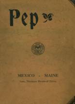 1930 Mexico High School Yearbook from Mexico, Maine cover image