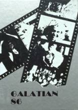 1986 Galatia Community High School Yearbook from Galatia, Illinois cover image