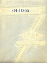 Jefferson Center High School 1955 yearbook cover photo