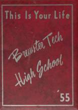 Brewster Technical 1955 yearbook cover photo
