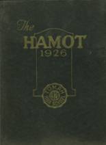 Tomah High School 1926 yearbook cover photo