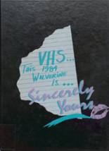 Vestaburg High School 1984 yearbook cover photo