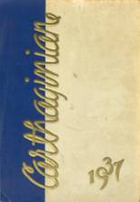 Carthage High School 1937 yearbook cover photo