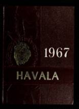 Haleyville High School 1967 yearbook cover photo