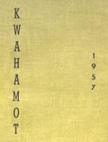 Tomahawk High School 1957 yearbook cover photo