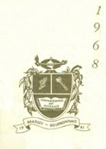 Bradley-Bourbonnais High School 1968 yearbook cover photo