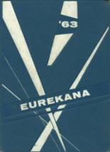 Eureka High School 1963 yearbook cover photo