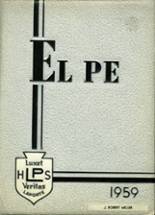 La Porte High School 1959 yearbook cover photo