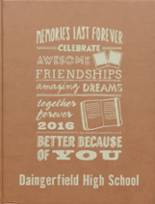 Daingerfield High School 2016 yearbook cover photo