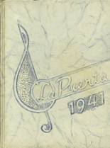 Caruthers Union High School 1941 yearbook cover photo