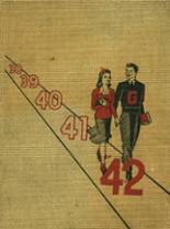 Girard High School 1942 yearbook cover photo