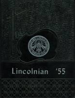 Lincoln Academy 1955 yearbook cover photo