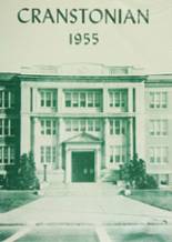 Cranston High School East 1955 yearbook cover photo