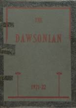 Dawson County High School 1922 yearbook cover photo