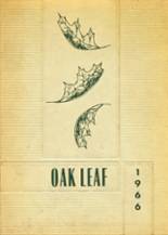 Oakland City High School 1966 yearbook cover photo