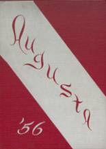 Augusta High School 1956 yearbook cover photo