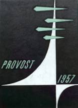 Provo High School 1957 yearbook cover photo