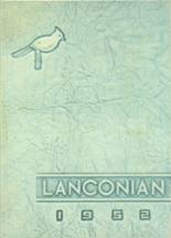 Landis High School 1952 yearbook cover photo