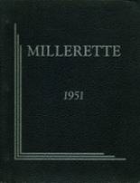 Millersburg High School 1951 yearbook cover photo